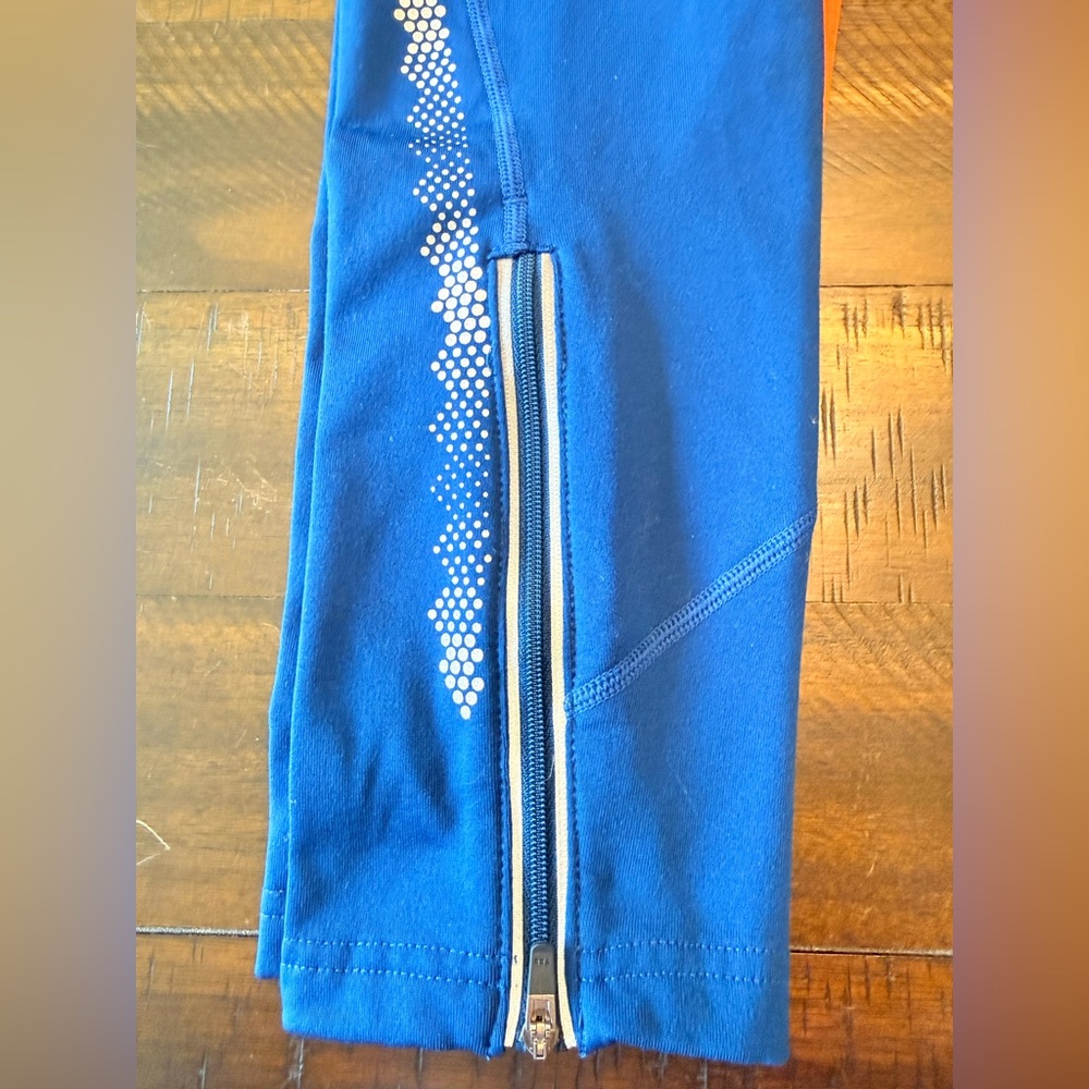 Craft women’s Vibrant Blue and Coral Leggings size Medium - Picture 13 of 14